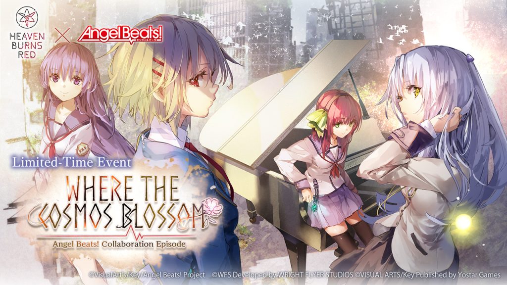 Heaven Burns Red x Angel Beats! Resmi Hadir di Versi Global: Cerita Baru Karya Jun Maeda!