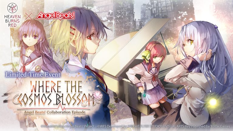 Heaven Burns Red x Angel Beats! Resmi Hadir di Versi Global: Cerita Baru Karya Jun Maeda!